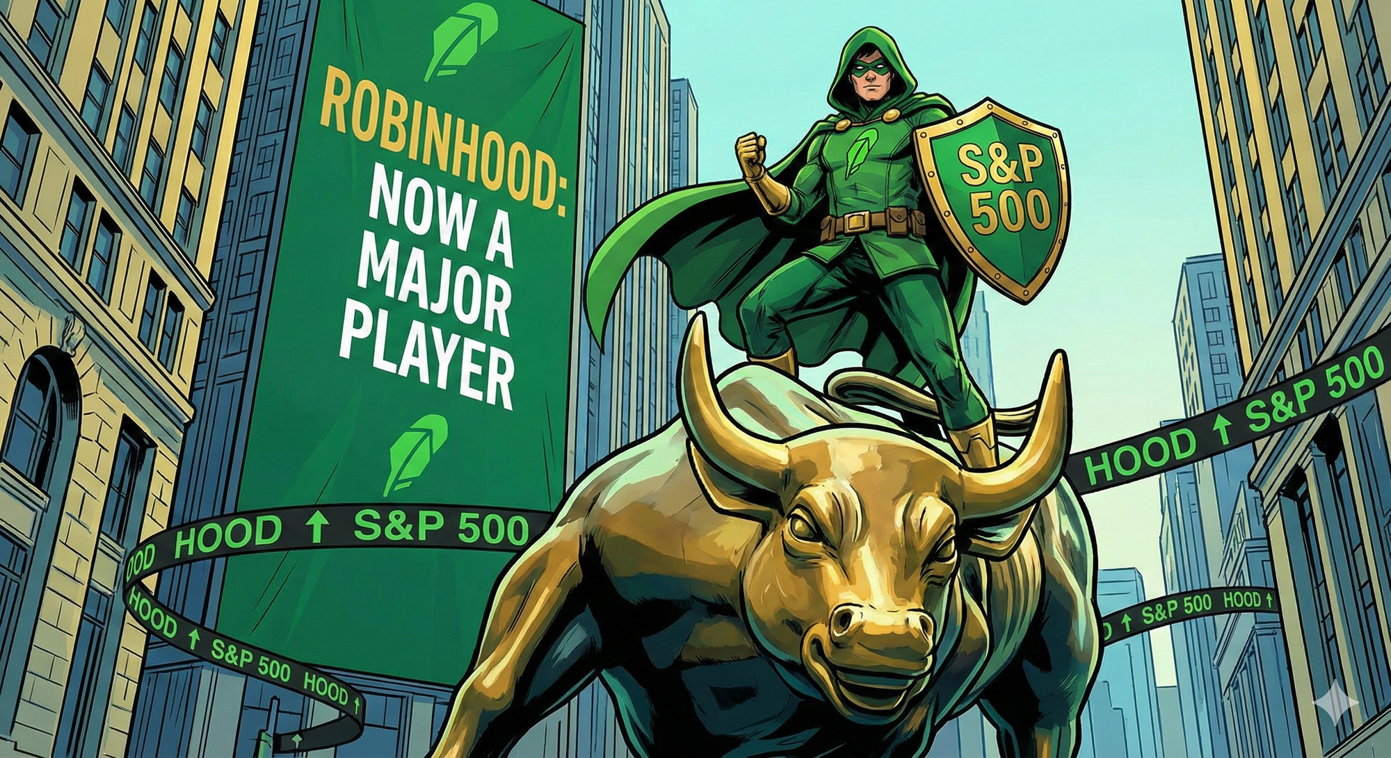 투기 앱에서 금융 플랫폼으로: 로빈후드의 S&P 500 시대
