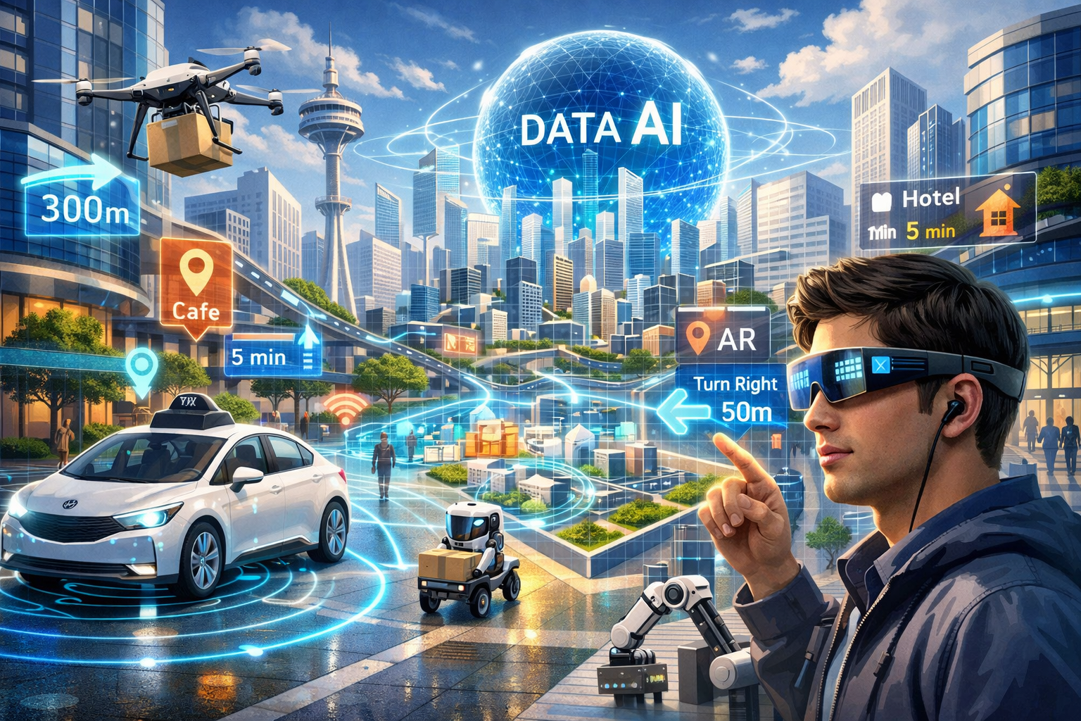 지도에서 공간 AI로, 기술 패러다임의 대전환