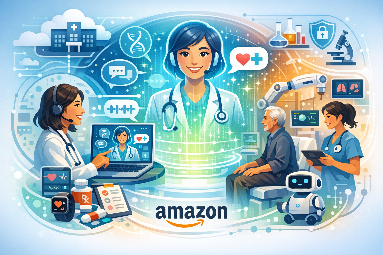 의료 AI의 '아이폰 모먼트', 아마존이 바꾸는 의료의 미래