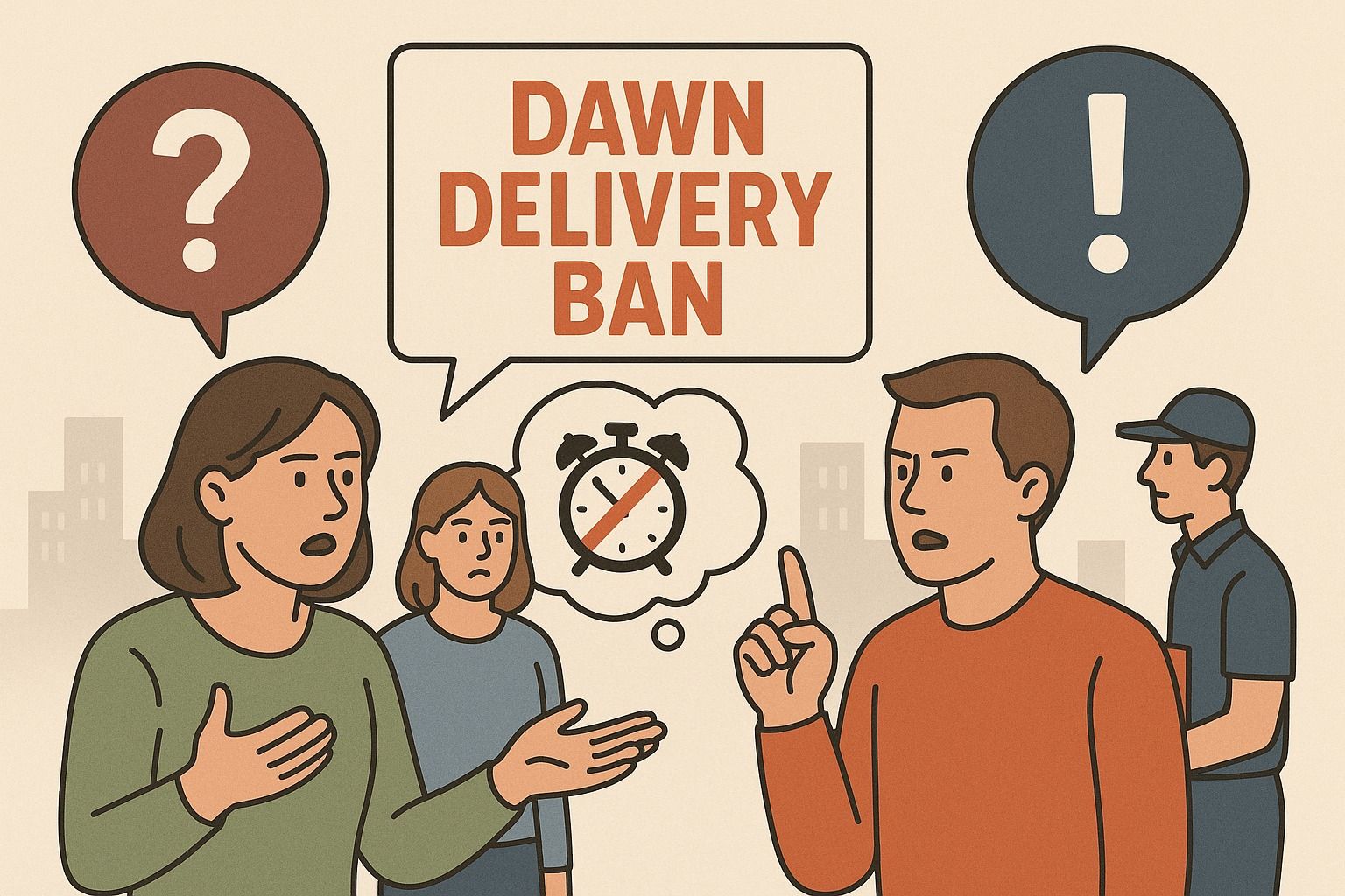 <엄마표 뉴스 브리핑> '새벽 배송 금지'를 둘러싼 논란 확산 중?