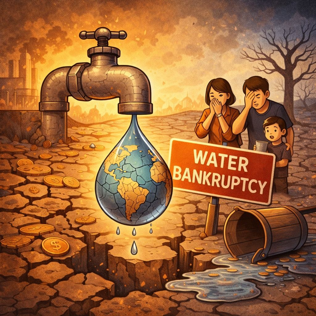 <엄마표 뉴스 브리핑> 유엔이 '물 파산' 경고했다고?