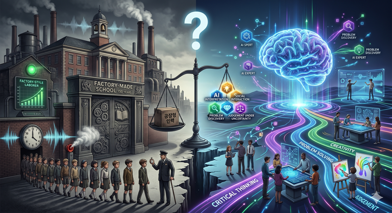 공장이 만든 학교, 공장이 사라진 세상