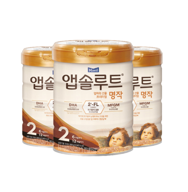 앱솔루트 명작 2FL 분유 2단계, 멀티 HMO(2FL) 국내 최초 독점 영양설계