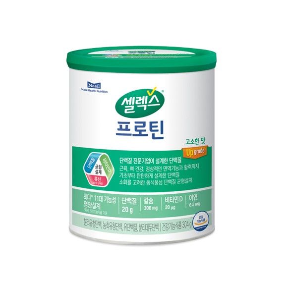 셀렉스 프로틴 고소한맛, 단백질 전문 기업이 설계한 우리 가족 첫 단백질 영양제