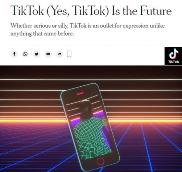 틱톡이 소셜서비스의 미래다?