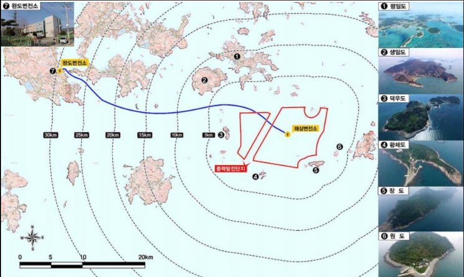 600MW급 완도금일해상풍력 EPC 우협에 현대건설컨소시엄