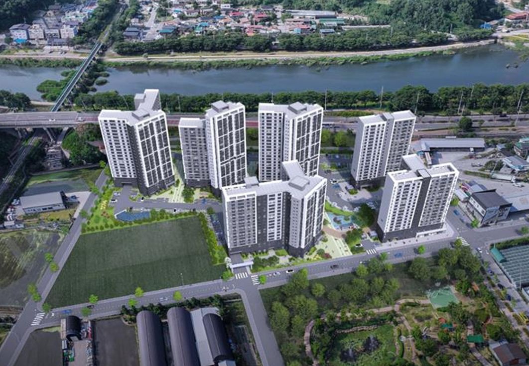 하나·부국證, 혼합형 신탁방식으로 경북 상주 공동주택 350억PF주선