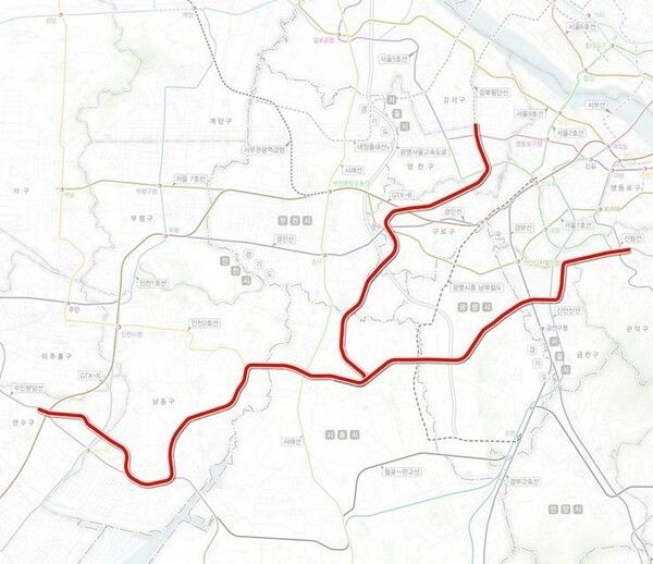 대우건설, 수도권 서남부광역철도민자사업 재추진