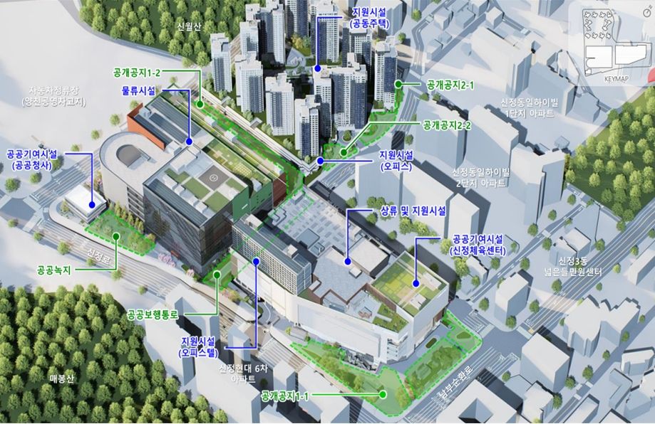서울 터미널 개발과 도시내 대형 물류센터의 가치