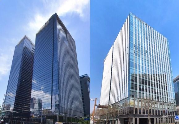 더케이트윈타워-파인에비뉴A동, 도심 코어자산 맞붙는다