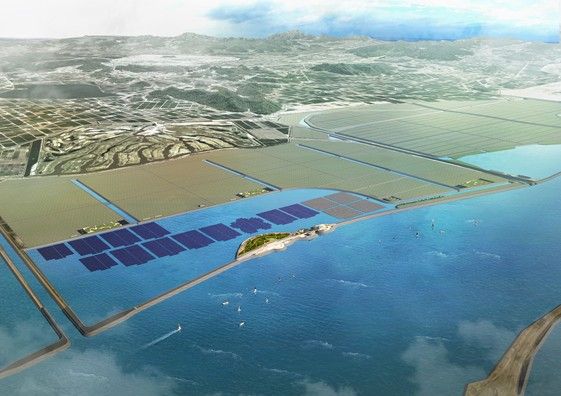 국민은행·삼천리운용, 73MW급 새만금 수상태양광 금융주선