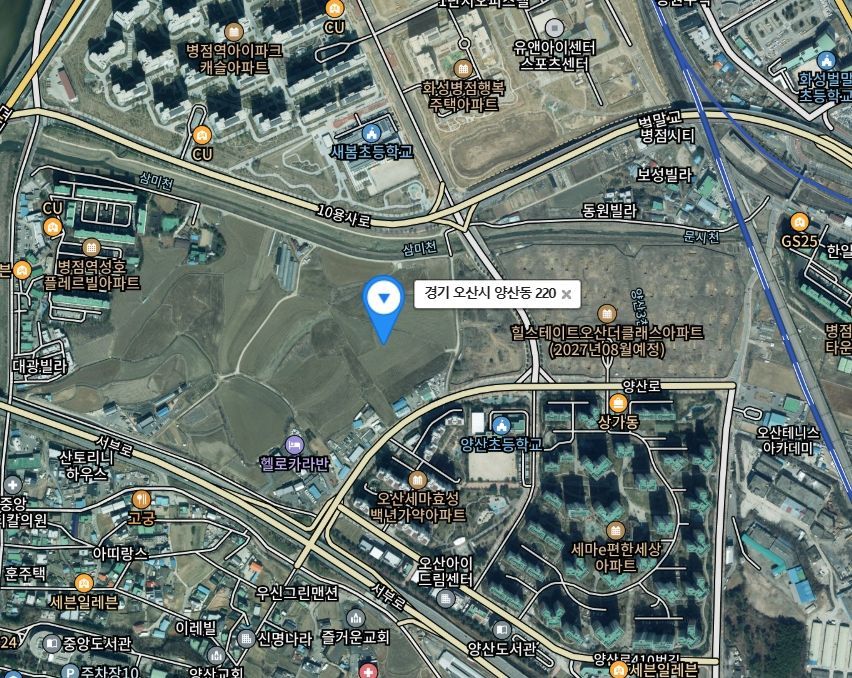 한투·삼성증권, 오산 양산4지구 4400억 본PF 총액인수