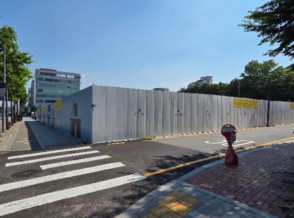 압구정 더샵 주택전시관 부지 공매행