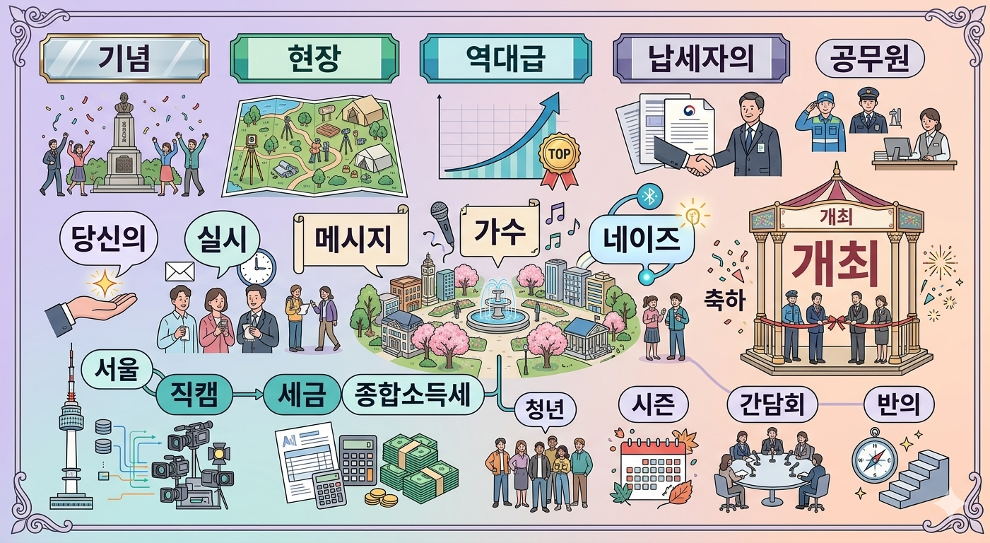 [2026년 5월 1주] 키워드 ㅣ '개최', '현장' 키워드가 상위에 오른 이유?