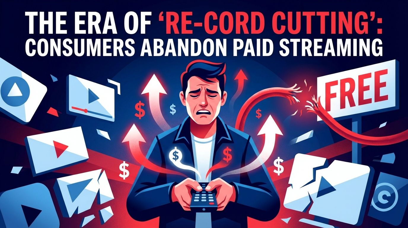 The Era of 'Re-Cord Cutting': Consumers Abandon Paid Streaming