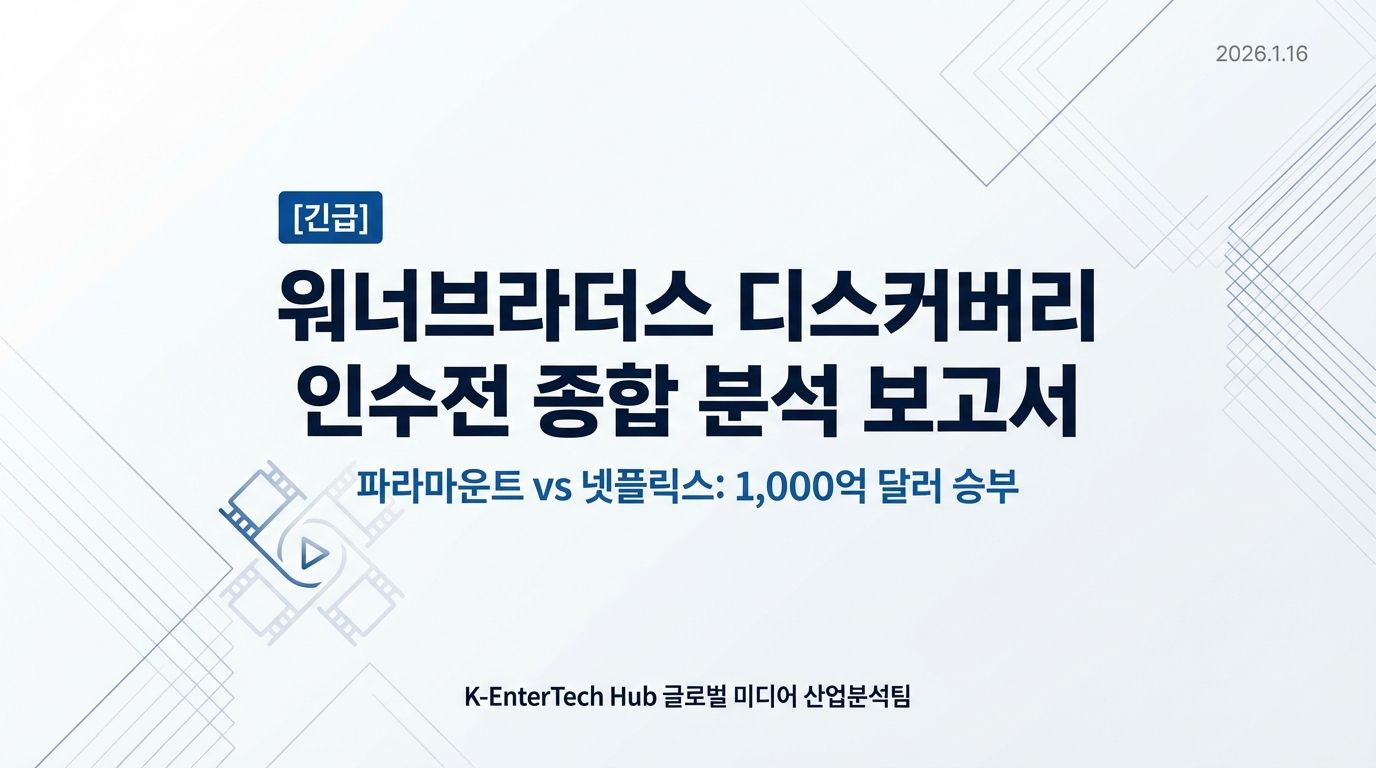 🎬 워너브라더스 디스커버리 인수전 종합 분석 보고서