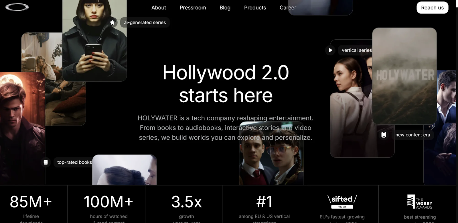 Holywater - Hollywood 2.0 starts here