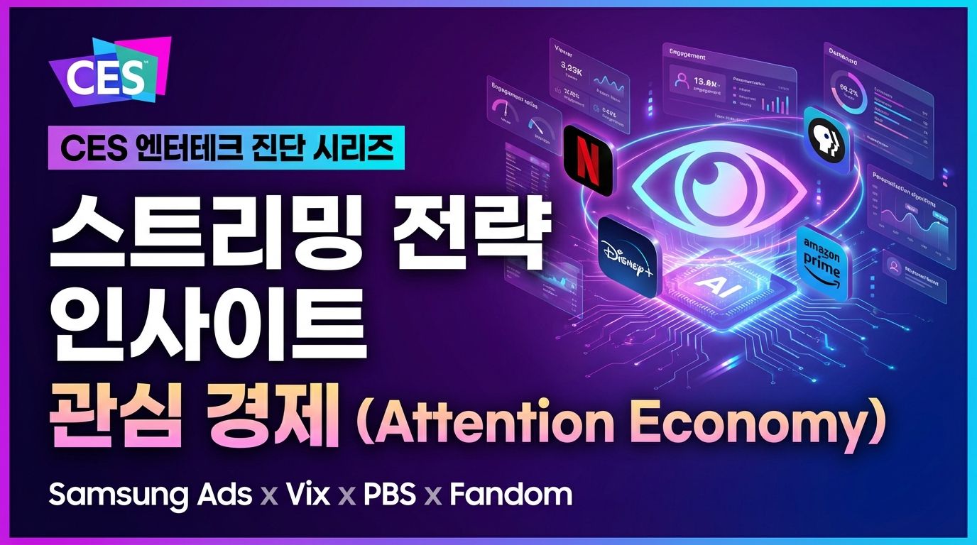 🎬 CES 2026 스트리밍 전략 인사이트