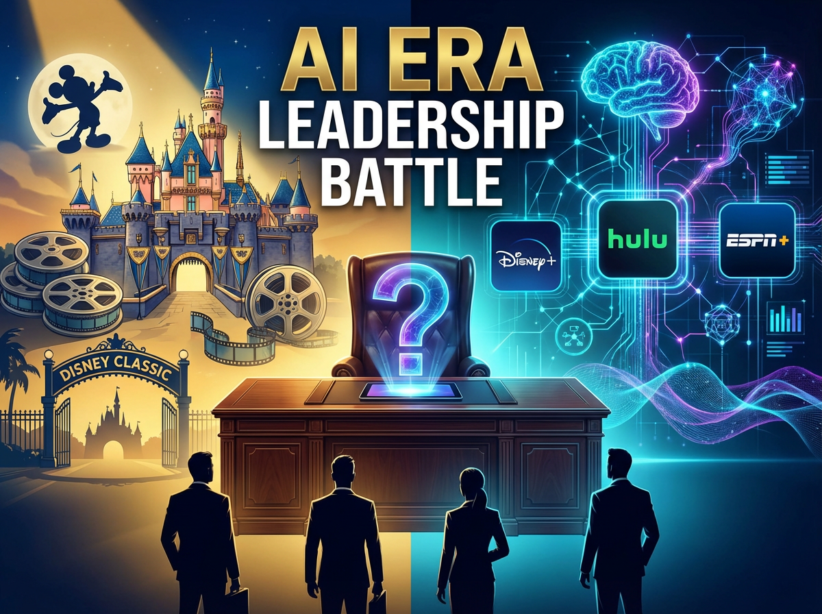 디즈니 CEO 승계전 - AI 시대, 할리우드 패권의 향방을 가를 세기적 선택