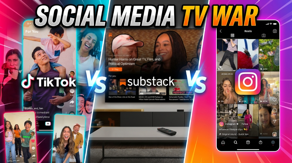 거실 전쟁의 새 국면:서브스택 TV 앱 출시