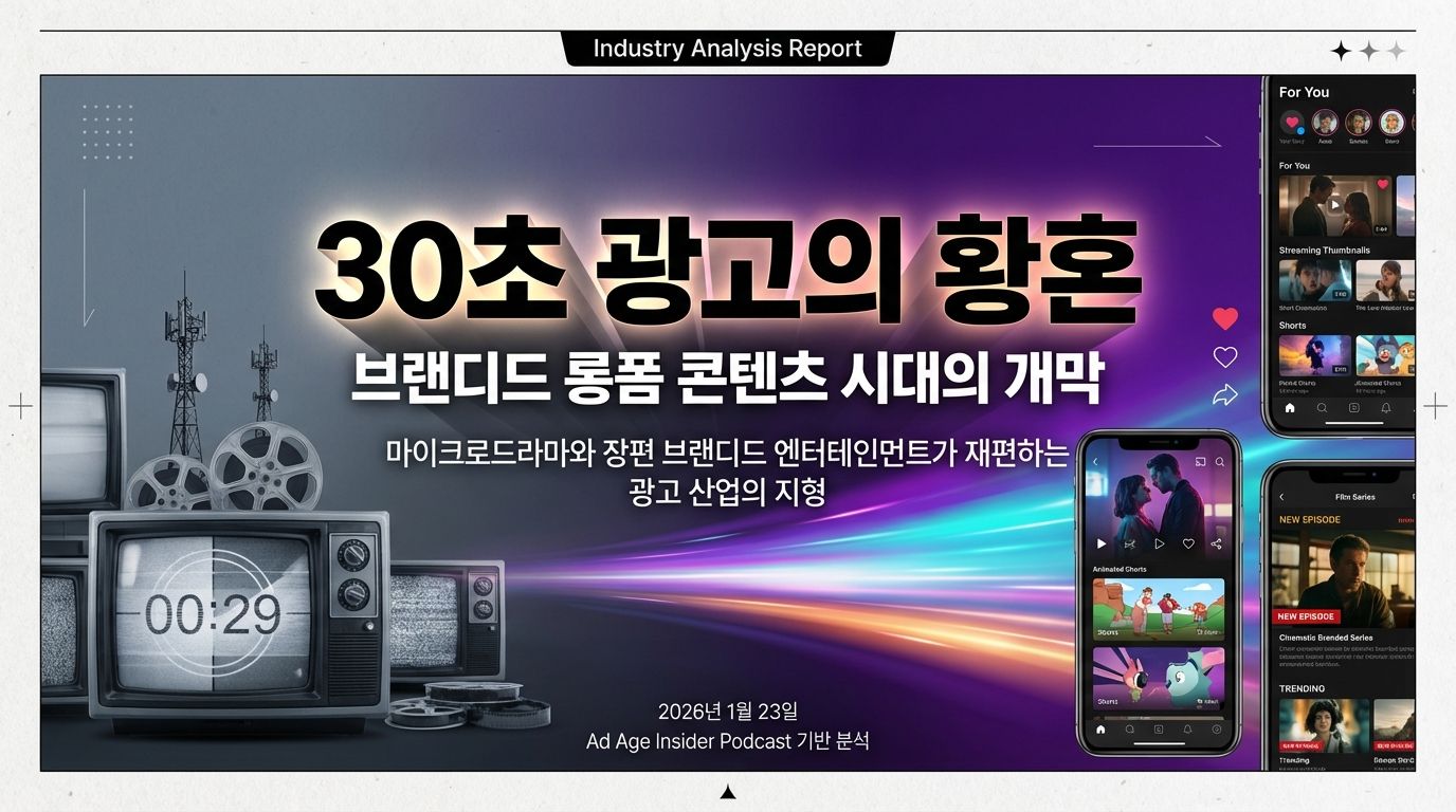 📊 브랜디드 롱폼 콘텐츠 산업분석 보고서