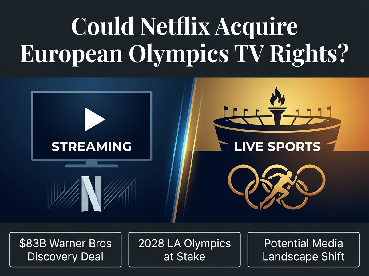 Could Netflix Acquire European Olympics TV Rights?