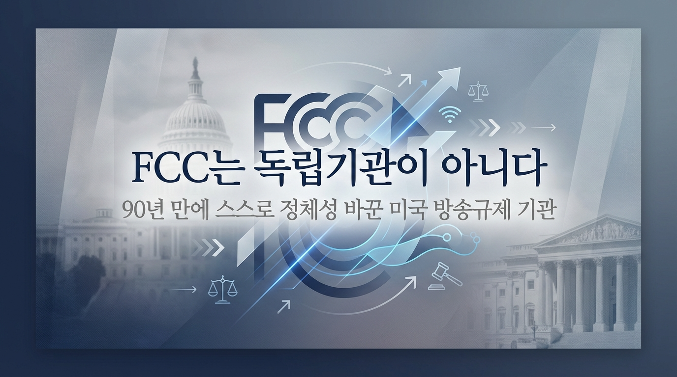 [글로벌 미디어 정책]"FCC는 독립기관이 아니다"는 파장