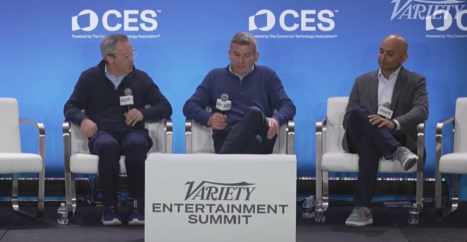 Panel discussion at CES 2025 Variety Entertainment Summit