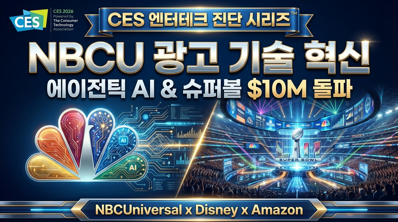 [CES2026]미디어 기업 업프론트(광고 설명회) 장소로 변신