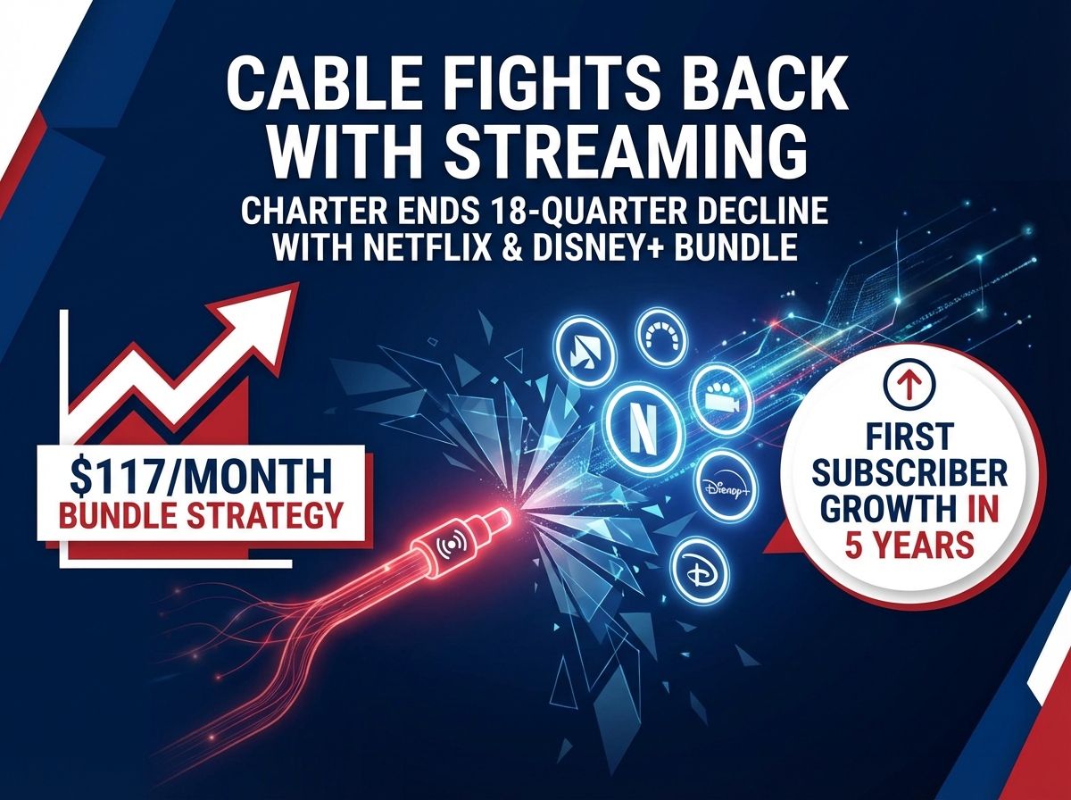 Cable Fights Back with Streaming: Charter's Counterattack Strategy