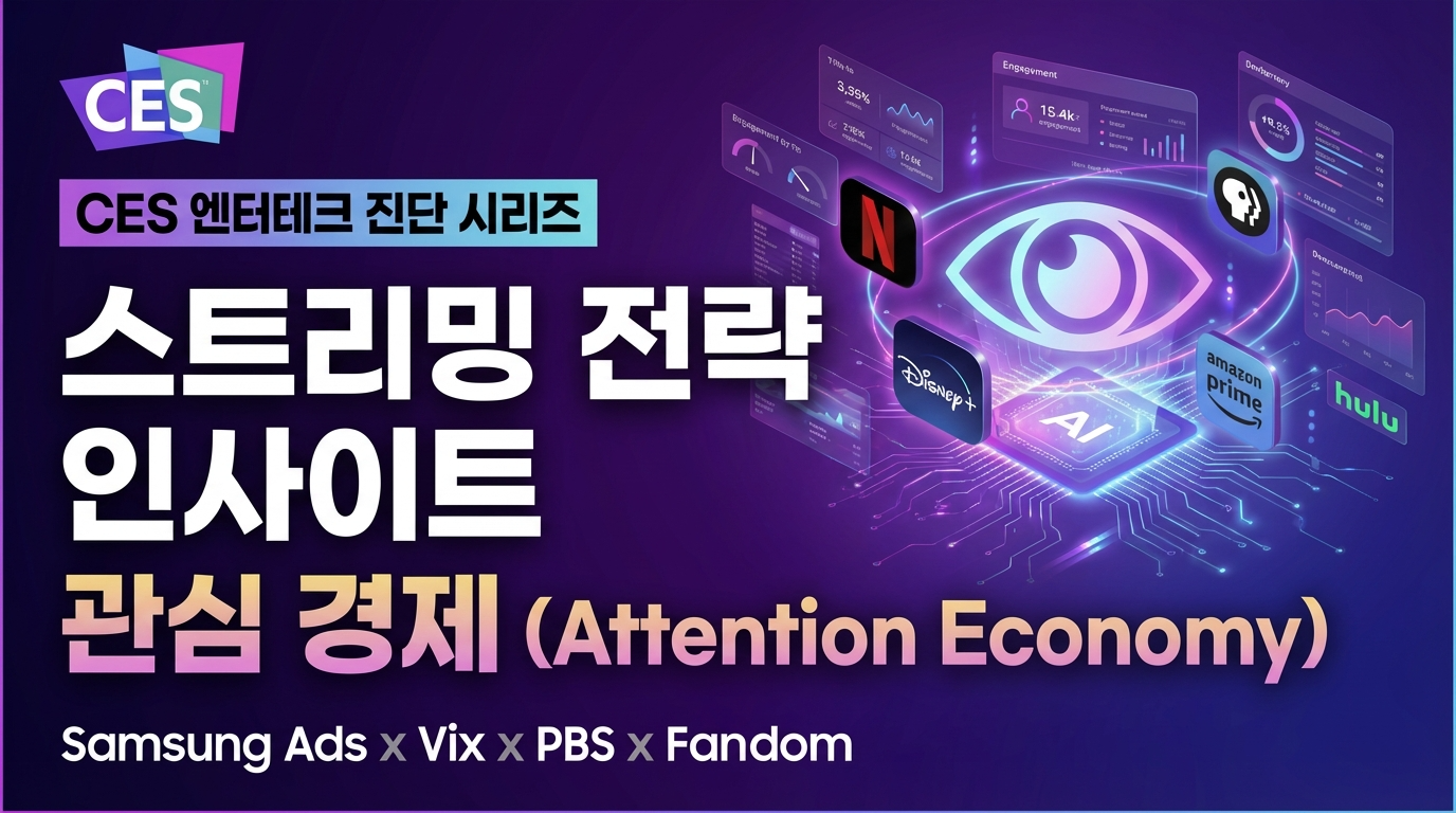 🎬 CES 2026 스트리밍 전략 인사이트