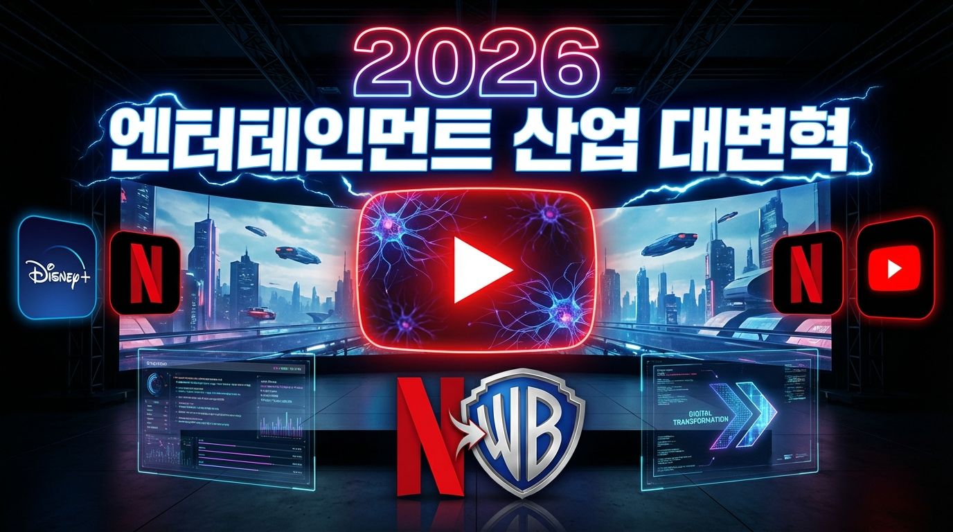 2026년 TV·스트리밍·엔터테인먼트 테크 산업 전망: 7대 핵심 트렌드 분석
