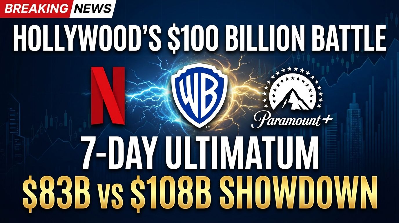 Hollywood’s Biggest M&A Battle Enters Final Round