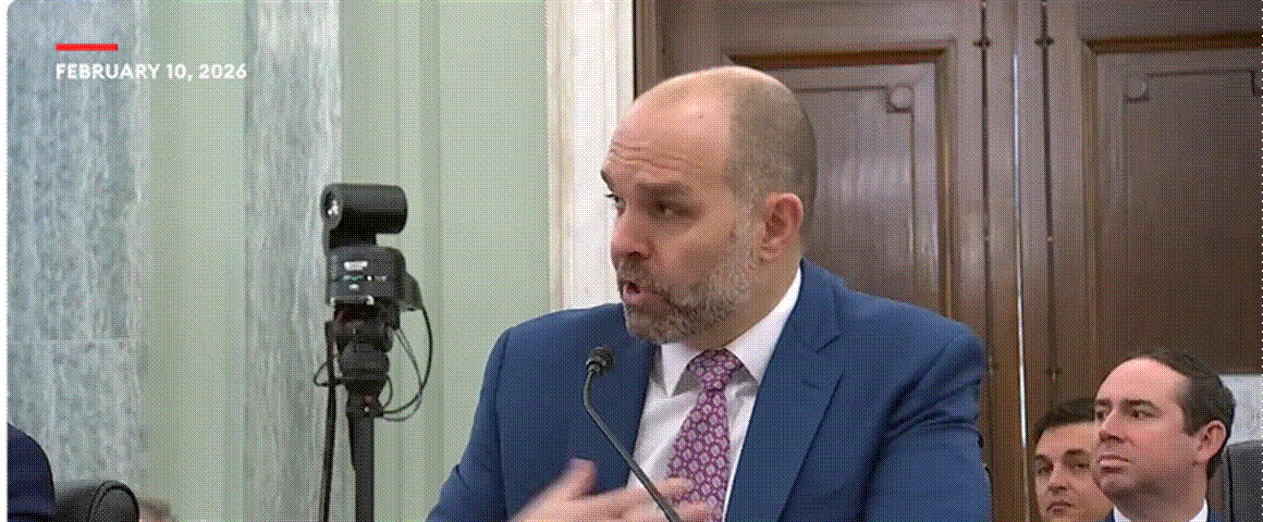 Title: NAB CEO - Description: Curtis LeGeyt testifying at Senate hearing