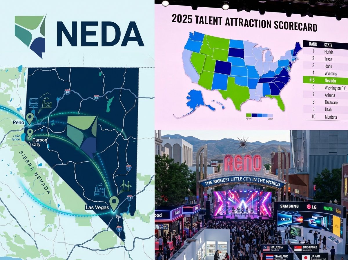 Nevada Launches NEDA, Its First-Ever Statewide Economic Development Association