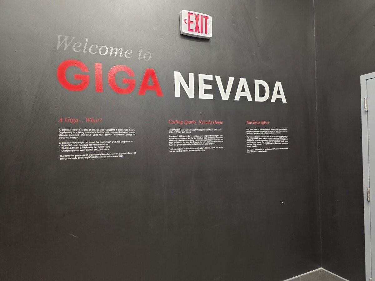 “Welcome to Giga Nevada” — Inside Tesla Gigafactory, Sparks, NV  |  Photo: K-EnterTech Hub