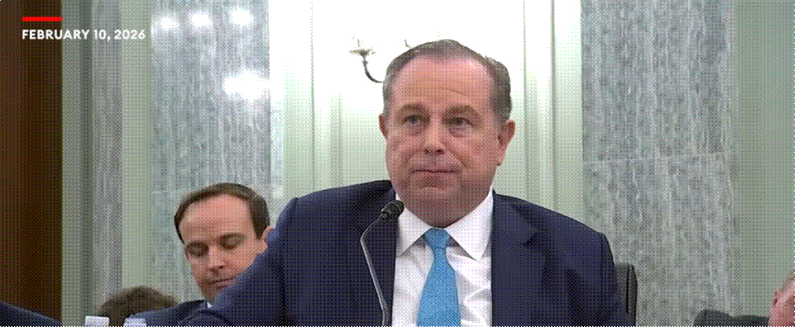 Title: Newsmax CEO - Description: Chris Ruddy testifying at Senate hearing