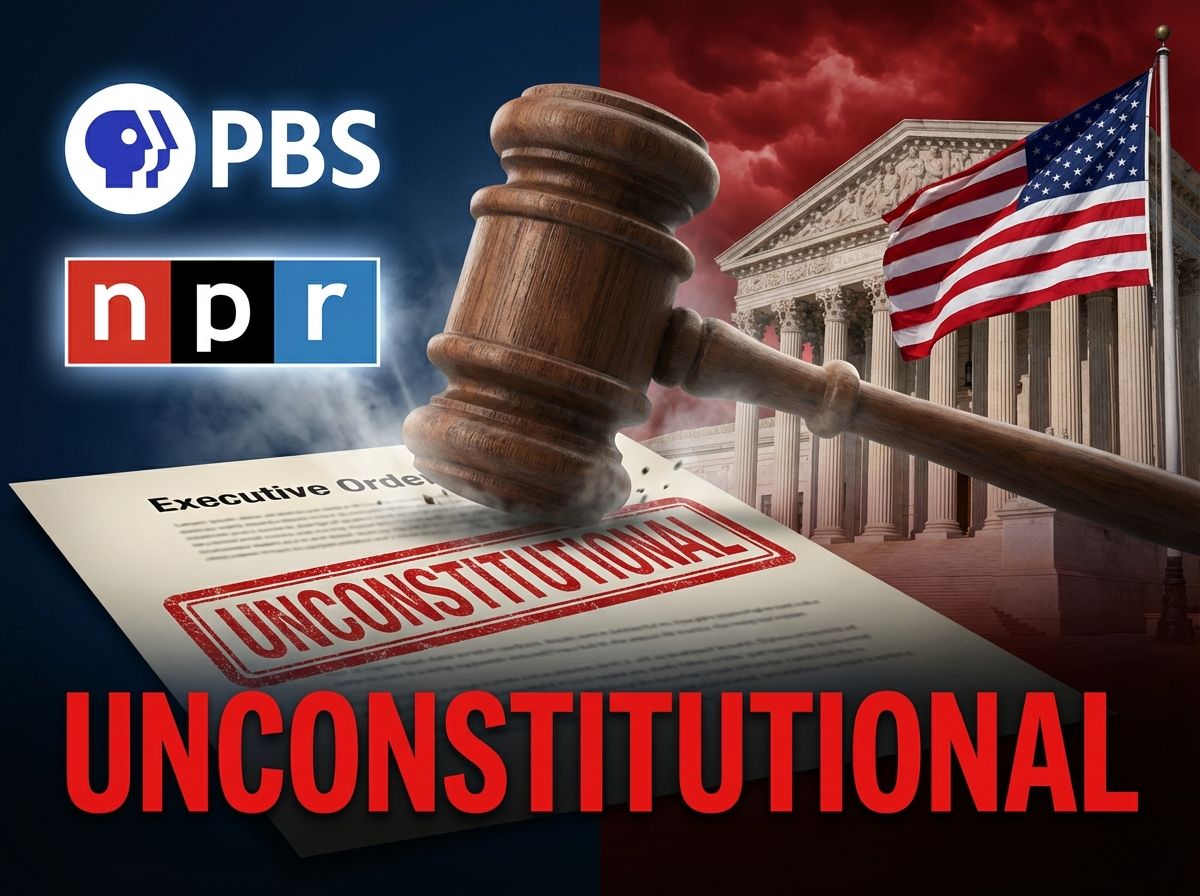 美 연방판사, 트럼프의 PBS·NPR 지원 중단 행정명령 "위헌" 판결