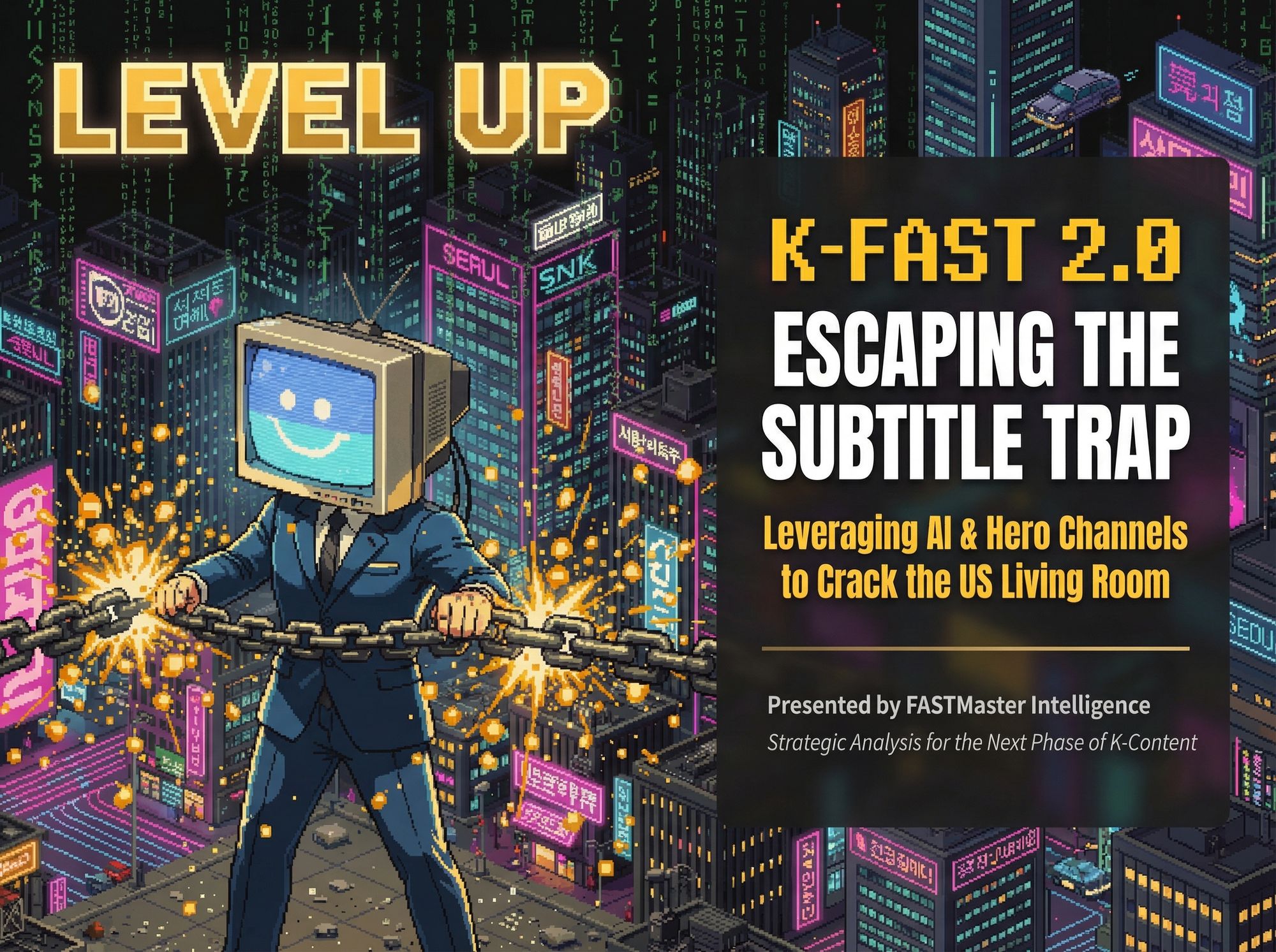 K-FAST 2.0: 자막 함정 탈출과 글로벌 수익화 전략