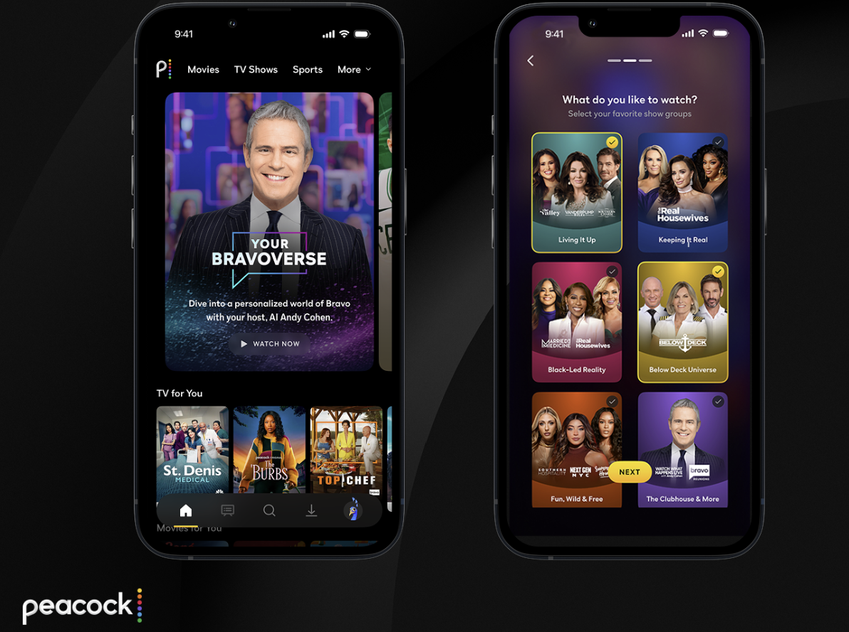 슈퍼팬이 스트리밍을 다시 쓴다...NBCU 피콕(Peacock), 2년 AI 실험 끝에 '팬덤 플랫폼' 전면 선언