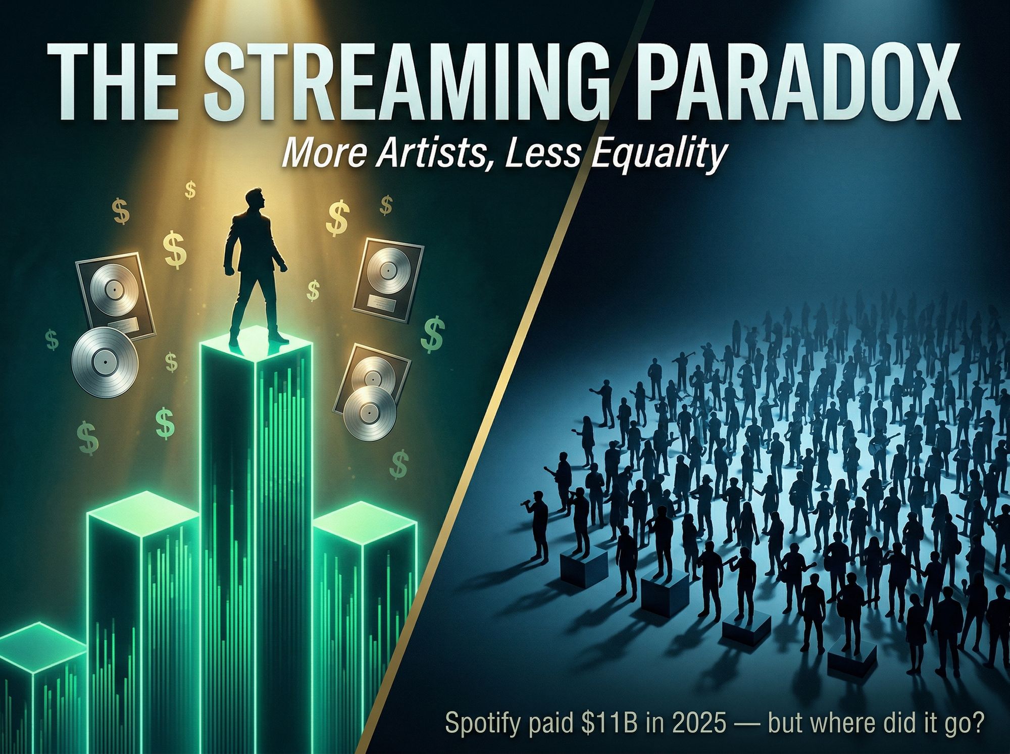 Music Streaming Payouts Are Still Dominated by Top Artists