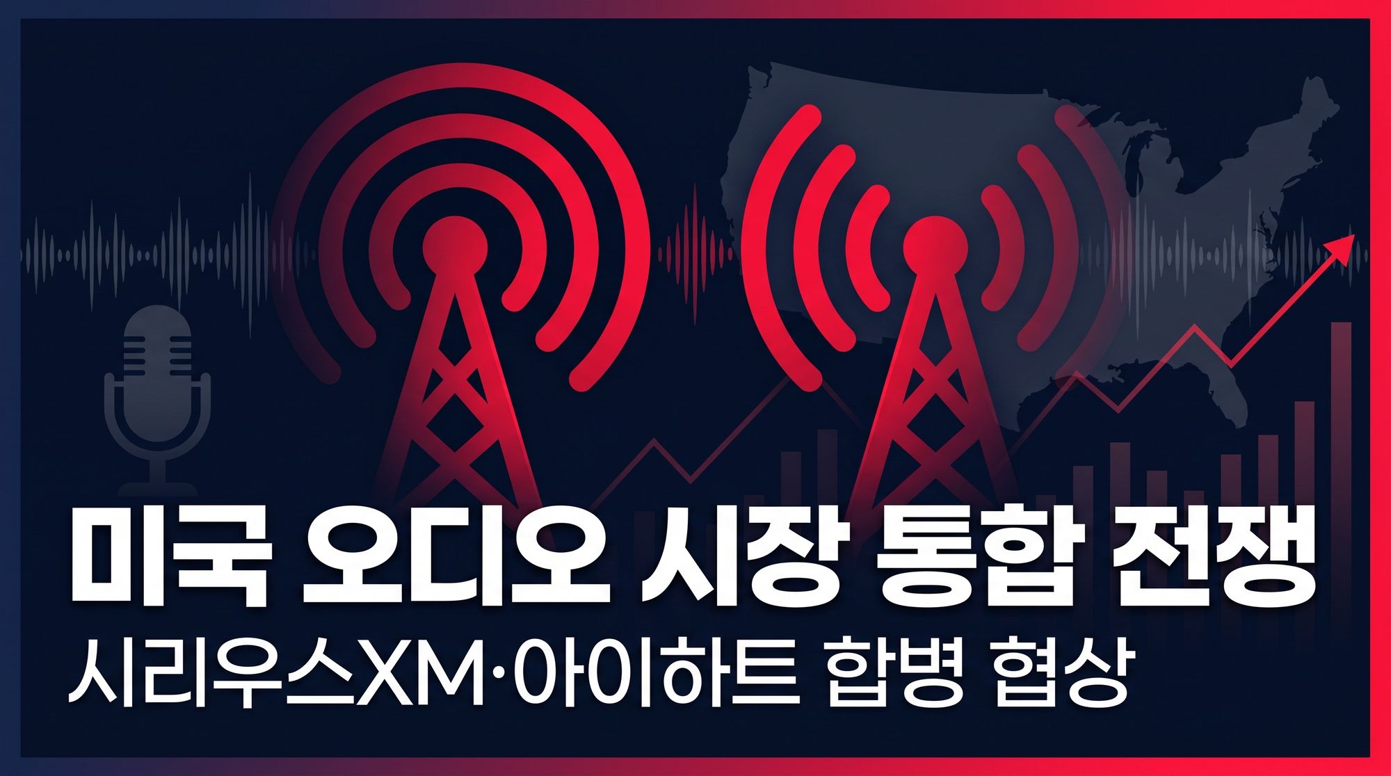 “라디오만 해선 다 죽는다… 시리우스XM·아이하트가 택한 ‘통합’의 해답