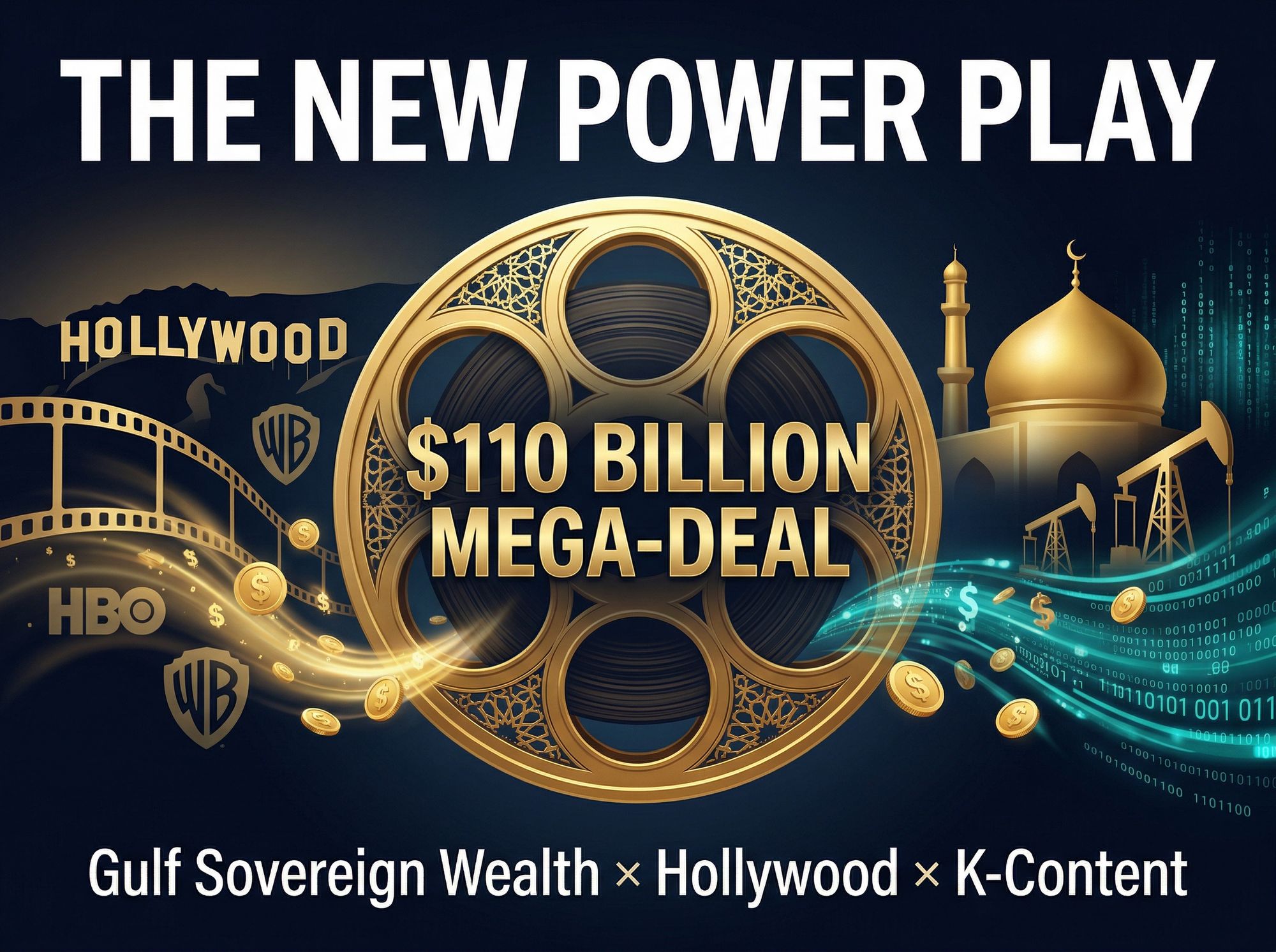 걸프 국부펀드가 산 파라마운트–WBD, K콘텐츠 판을 다시 짠다