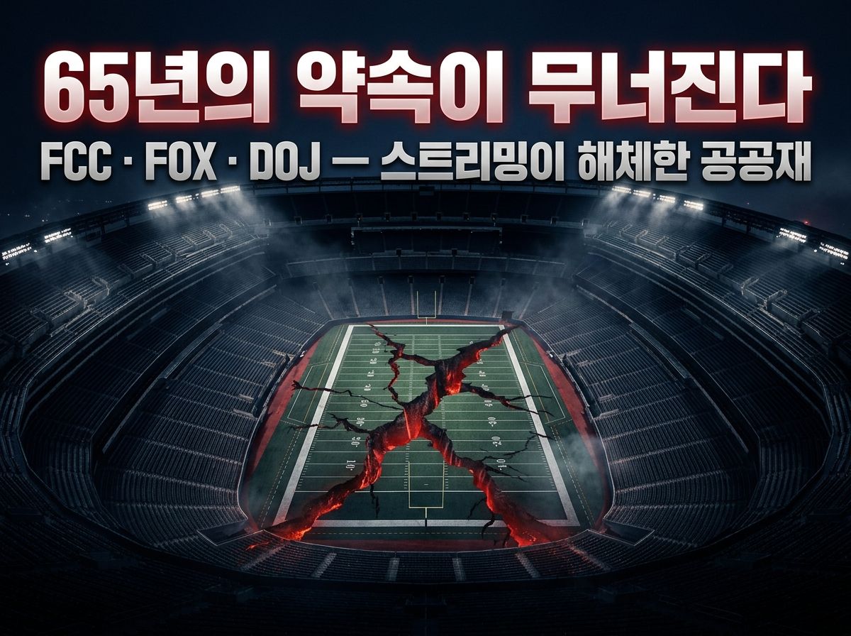 스트리밍이 해체하는 65년의 방송 질서 — FCC의 경고, 머독의 역습, DOJ의 배신