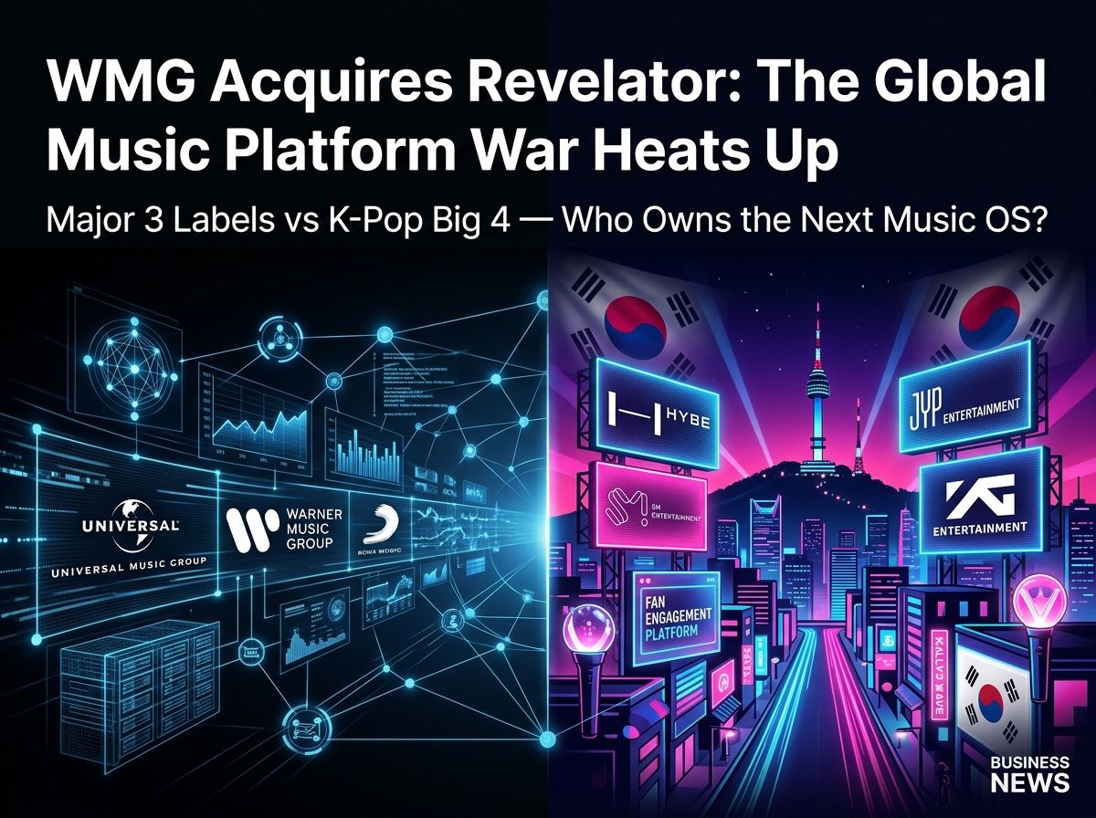 WMG, 레벌레이터 인수… 인디 아티스트 서비스 ‘OS’ 선점전, K-팝 팬덤 플랫폼과 맞물리다