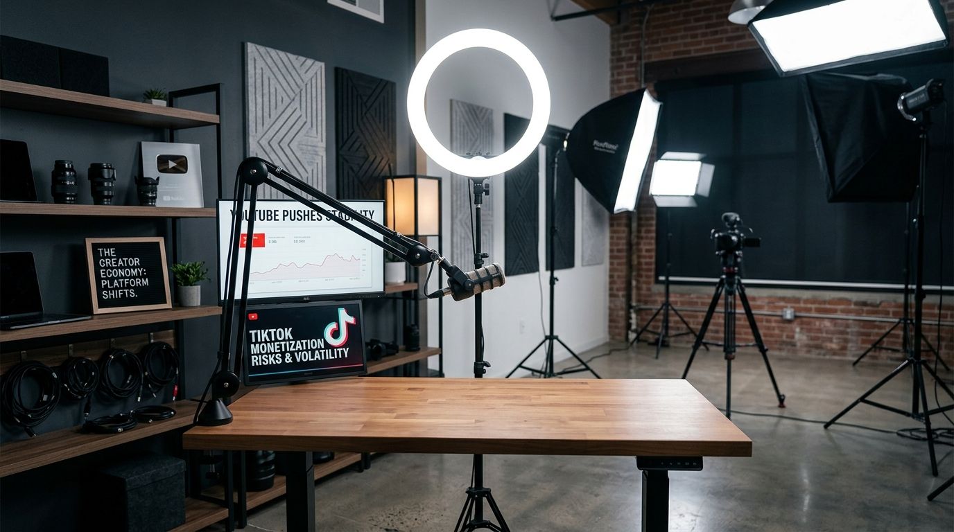 YouTube Pushes Stability as TikTok Monetization Frays in 2026