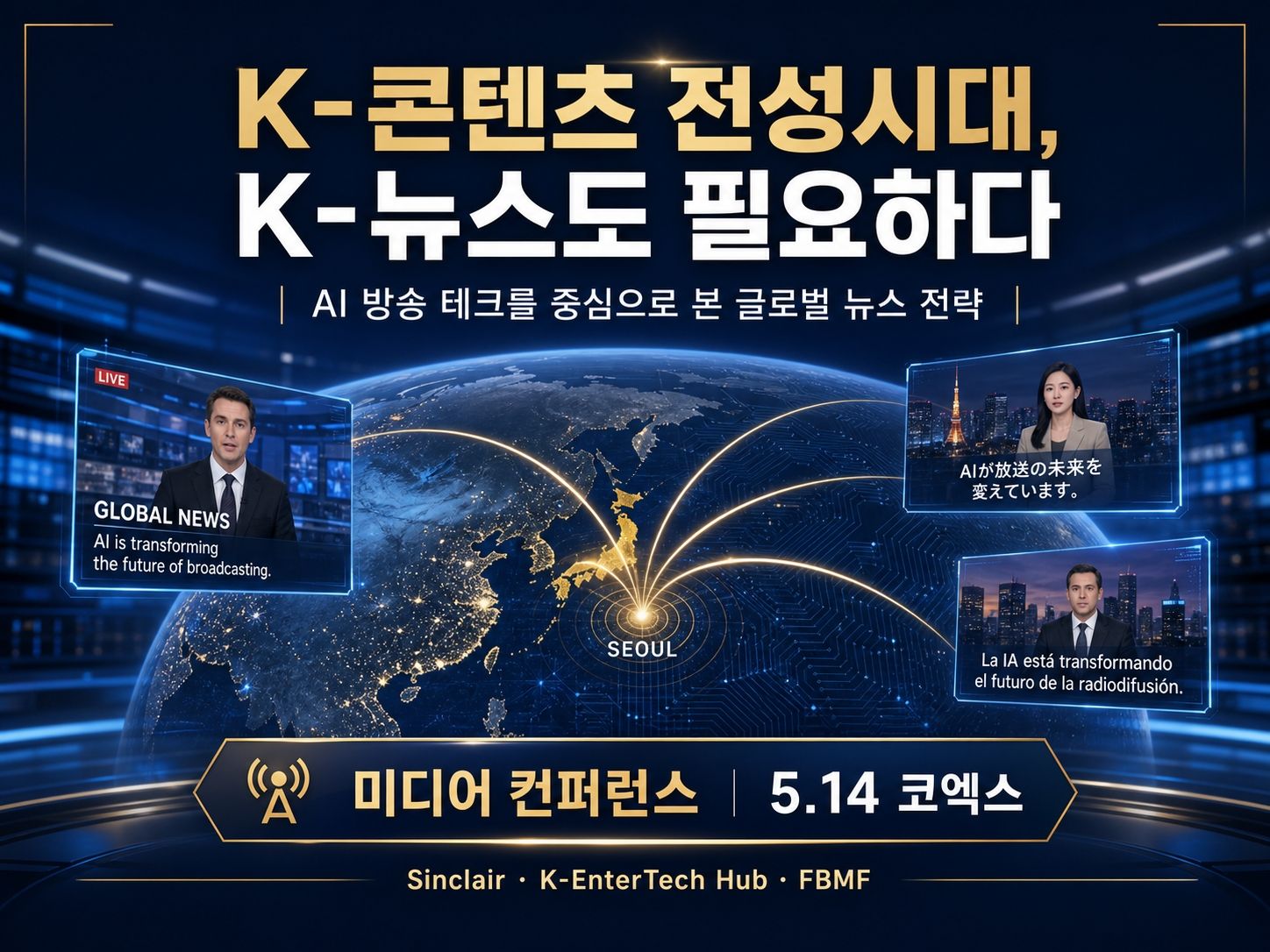 [행사]K-콘텐츠 글로벌 인기 시대, "K-뉴스도 필요하다"
