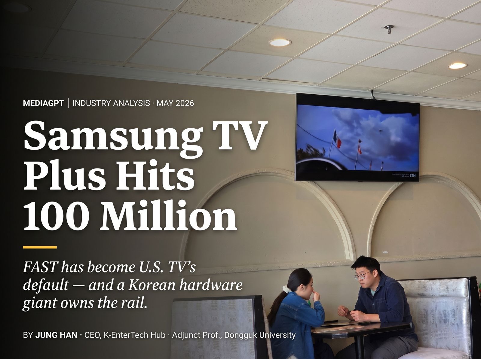 Samsung TV Plus Hits 100 Million—FAST Has Become U.S. TV’s Default
