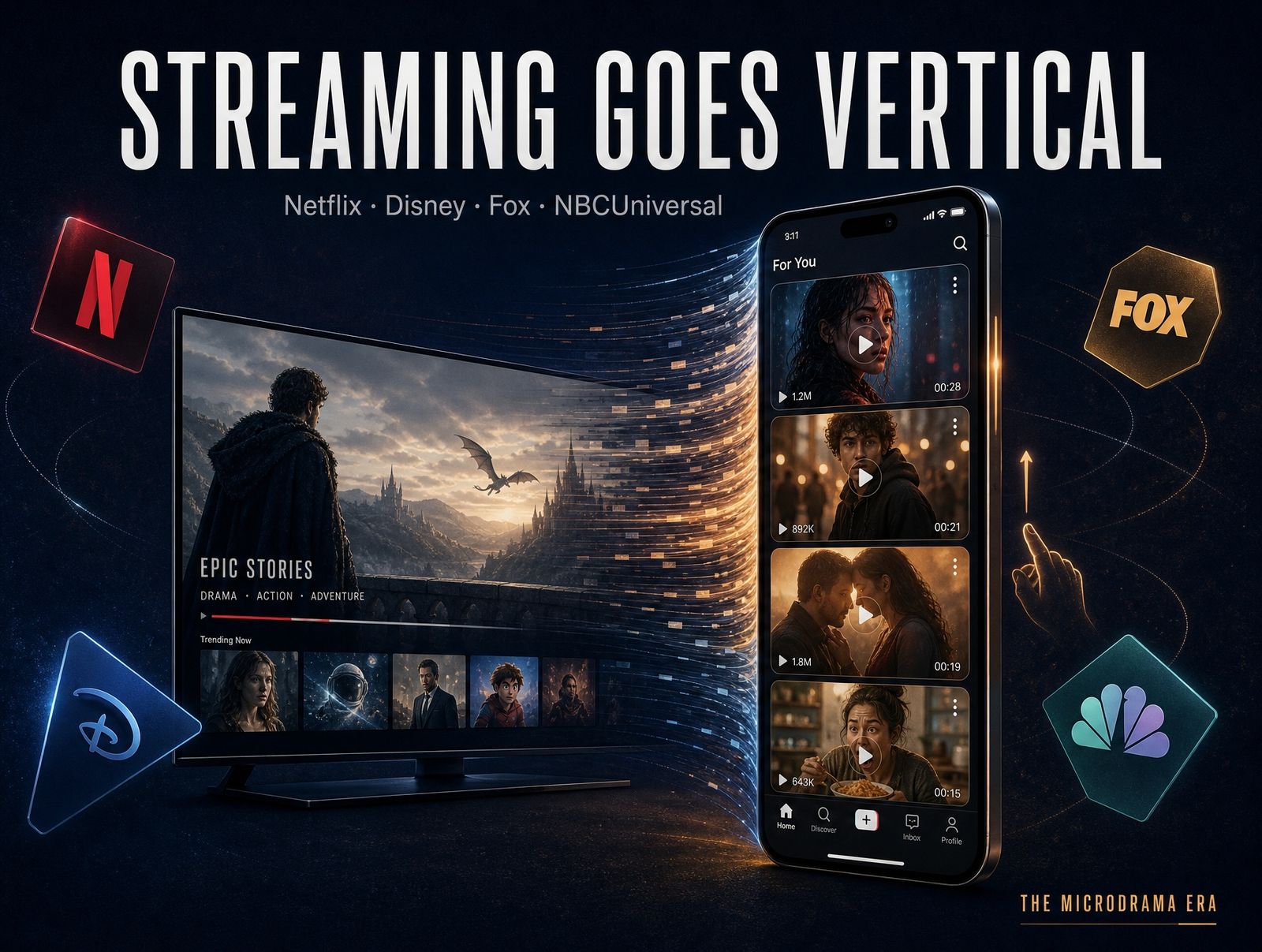 Vertical Becomes the Main Stage: Streamers Turn Short-Form and Microdramas Into a Revenue Format