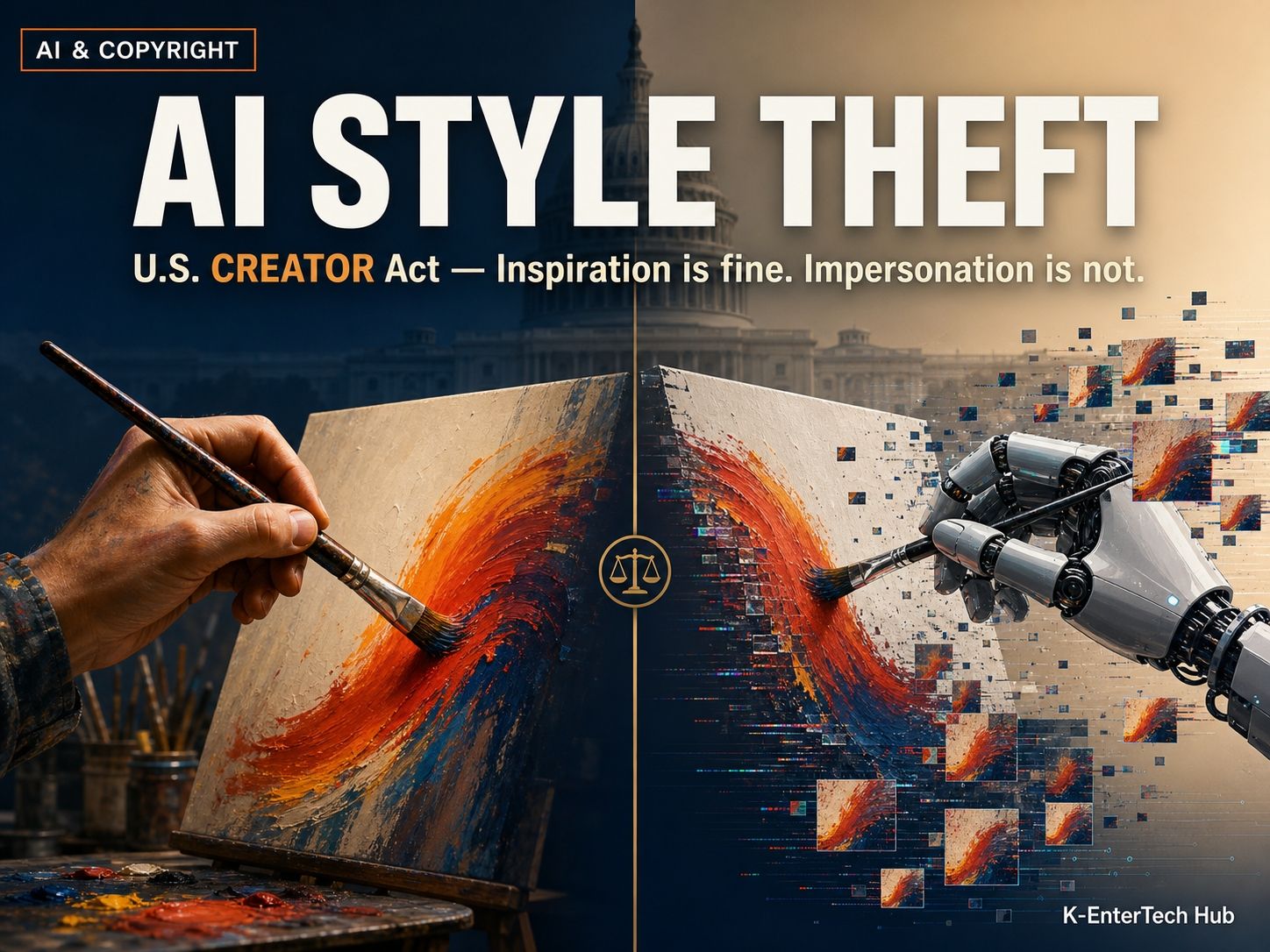 U.S. Lawmakers Take Aim at ‘AI Style Theft’: Bipartisan CREATOR Act Introduced, With Adobe Out Front